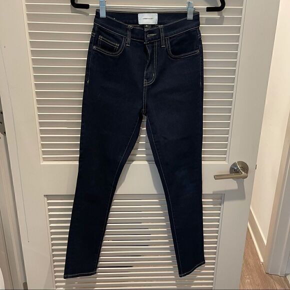 NWOT Current Elliot High Rise Skinny Dark Jeans - Picture 1 of 7